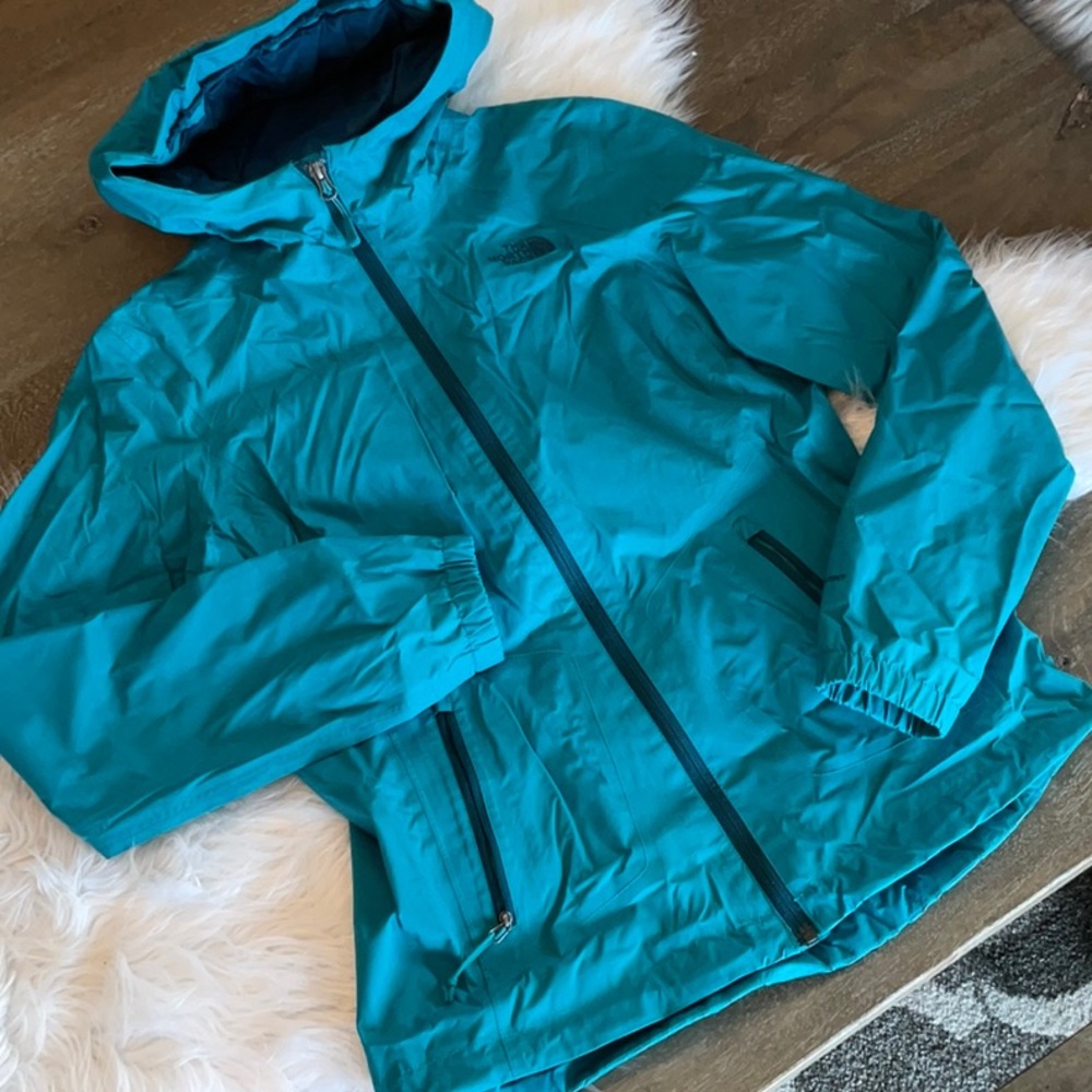 Turquoise North Face Dry Vent Jacket